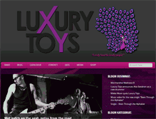 Tablet Screenshot of luxurytoys.org